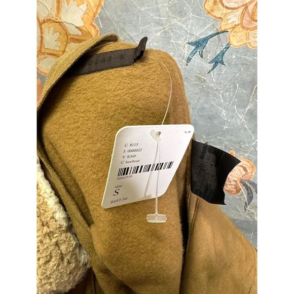 Free People x Nicholas K Bastie Sweatshirt Jacket Earth $498 - Picture 10 of 10